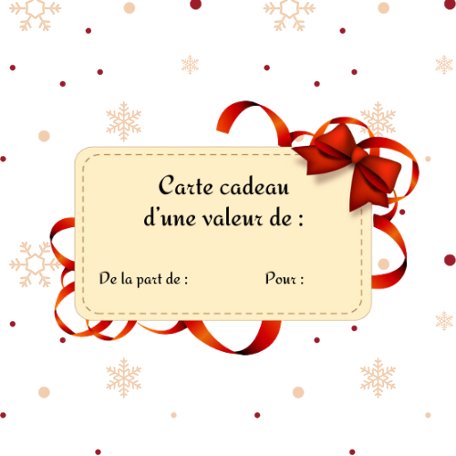 Cartes cadeaux 🎁